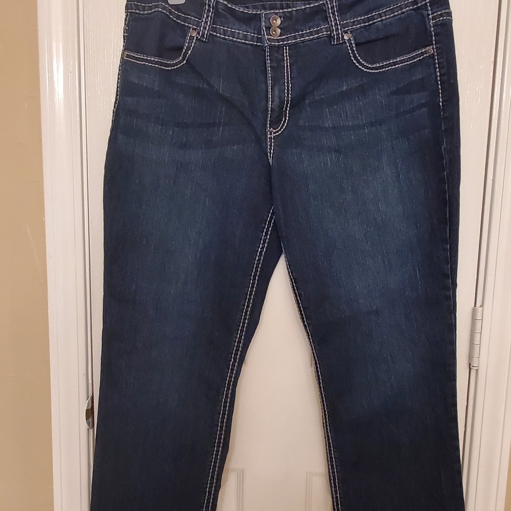 Nine West date night fit cropped jeans - Picture 2 of 4